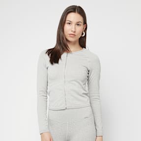 aim'n Ribbed Seamless Zip Jacket gris