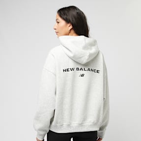 New Balance Reimagined Fleece Hoodie grijs