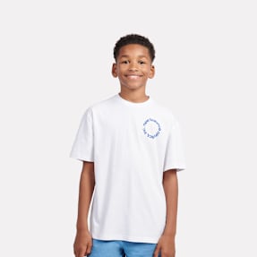 New Balance Circular Logo Graphic Tee weiß