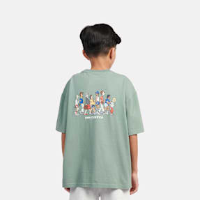 New Balance Back Graphic Queue Tee vert