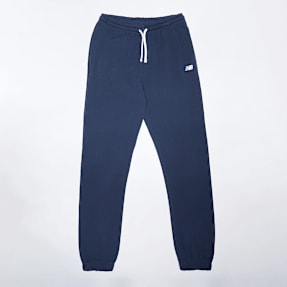 New Balance French Terry Small Logo Jogger blauw