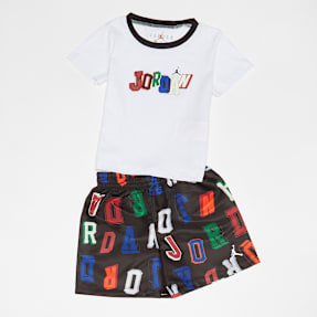 Jordan Court Of Legends T-Shirt Shorts Set (2 Piece) multicolore
