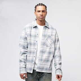 Dickies Forest Check Shirt blau
