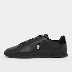 Polo Ralph Lauren Heritage Court II Leather Sneaker schwarz