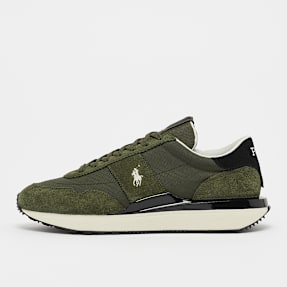 Polo Ralph Lauren Train 89 Suede & Oxford Sneaker grün