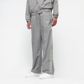 Karl Kani SIGNATURE TRACKPANTS dark grey/green szary