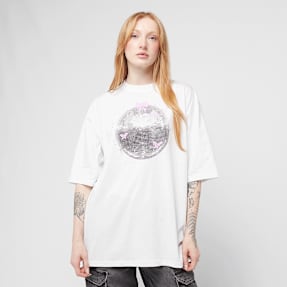 Felicious Boyfriend Tee Disco branco
