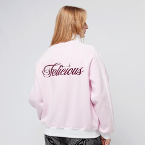 Felicious Sporty Sweat Jacket lichtroze