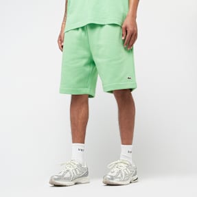 Lacoste Regular Fit-Shorts aus Fleece grün