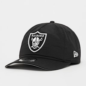 New Era Golfer Curved Visor Everyday Nylon Las Vegas Raiders noir