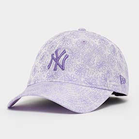 New Era Female 9Twenty Floral New York Yankees pourpre
