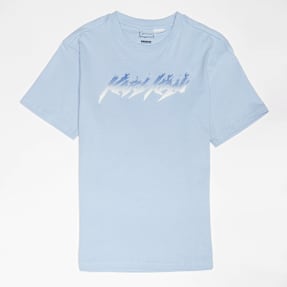 Karl Kani Kani Flames Oversized Tee Junior blauw