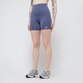 New Balance Script High Rise Short blauw