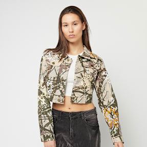Smoke Rise Denim Worker Jacket verde