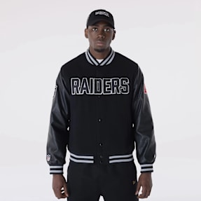 New Era NFL Varsity Jacket Las Vegas Raiders nero