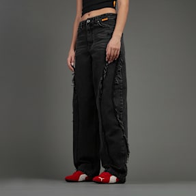 SNIPES S Cube Inside Out Baggy Denim gris