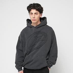 FAVELA F Patch Hoodie grijs