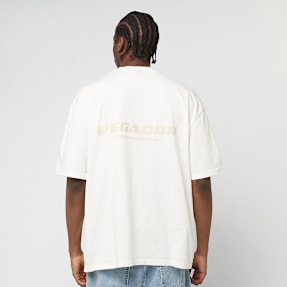Pegador Colne Logo Oversized Tee beige