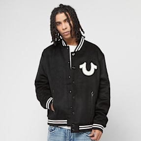 True Religion Wool Western Bomber Jacket preto