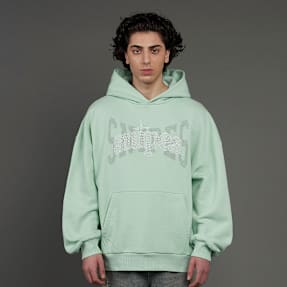 SNIPES Snipes Studs Oversized Hoodie vert