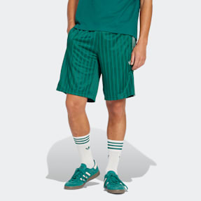 adidas Originals 3-Streifen Poly Shorts vert