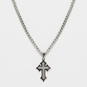fainz Frozen Cross Chain silber