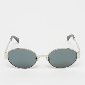 Karl Kani Ovalförmige Sonnenbrille silber