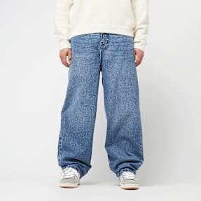 Urban Classics Tapered Heavy Ounce Baggy Jeans blau