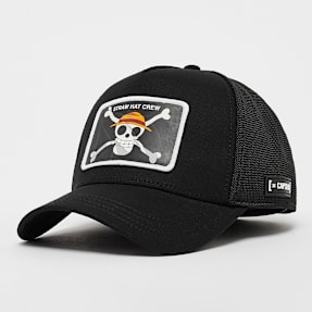 Capslab Casquette Trucker One Piece Black Flag czarny