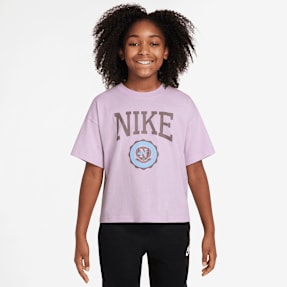Nike Junior Sportswear Graphic Star Tee fioletowy