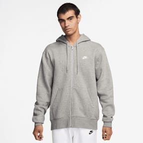 Nike Club Basketball Fleece Hoodie szary