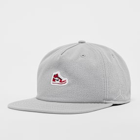Jordan Pro Structured Sneaker Patch Cap szary