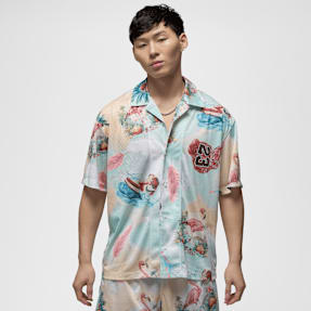 Jordan Essentials All Over Print Camp Top wielokolorowy