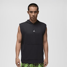Jordan Sport Crossover-Fleece Sleeveless Dri-FIT Hoodie preto