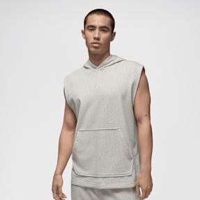 Jordan Sport Crossover-Fleece Sleeveless Dri-FIT Hoodie cinzento