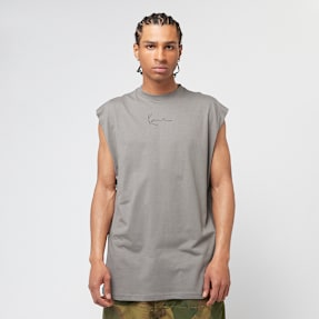 Karl Kani Signature Sleeveless T-Shirt cinzento