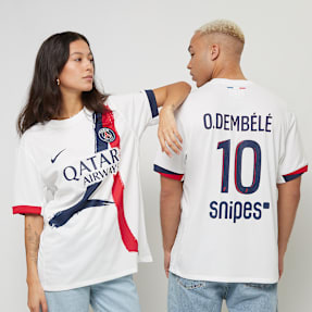 Nike   Dembélé / No. 10 / PSG Nike Away Stadium 2024/25  wit