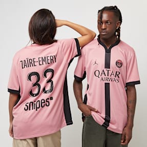 Jordan Zaïre-Emery / No. 33 / PSG Jordan Third Stadium 2024/25 rose