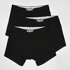 SNIPES 3 PACK - Black Tape  Briefs Boxershorts zwart