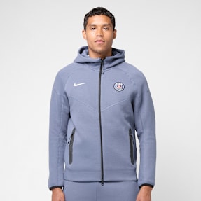 Nike Paris Saint-Germain Tech Fleece Windrunner niebieski
