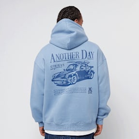 Another Cotton Lab Another Day Oversized Hoodie bleu