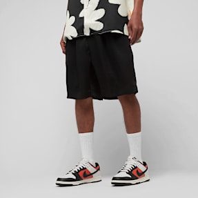 Another Cotton Lab Double Pleated Shorts noir
