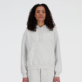 New Balance Sport Essentials Fleece Hoodie szary