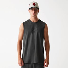New Era NBA Chicago Bulls Washed Tanktop szary