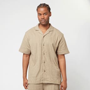 Decibel Waffle Knit Shirt zielony