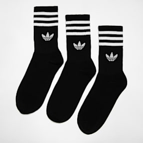 adidas Originals Skarpety Crew adicolor (3 Pack) czarny