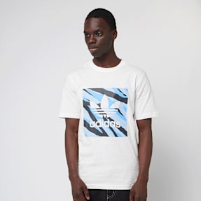 adidas Originals Camo Cube Tee bijela