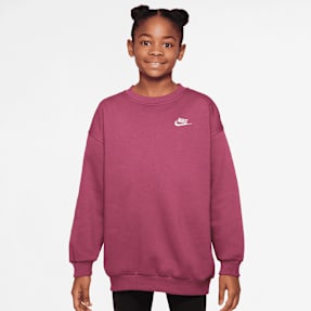 Nike Sportswear Club Fleece Oversized Crew czerwony