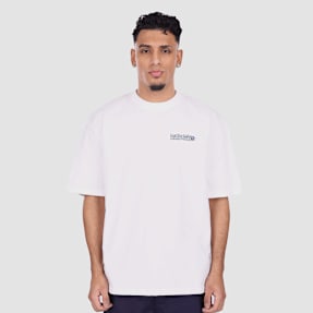 DropSize Heavy Oversize Ice Cream T-Shirt biały