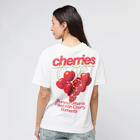 Miss Tee Cherrie Lovers Tee blanco
